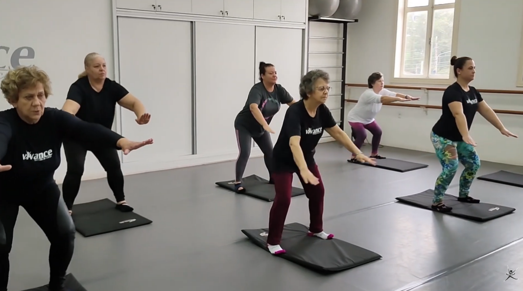 Pilates Solo em grupo